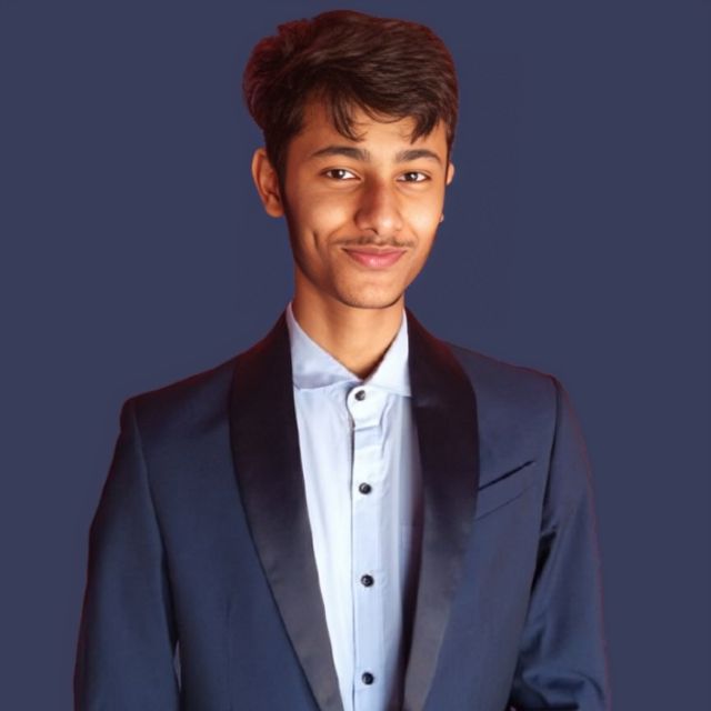 Founder's Image - Atul Raj in Suit - NexCorp