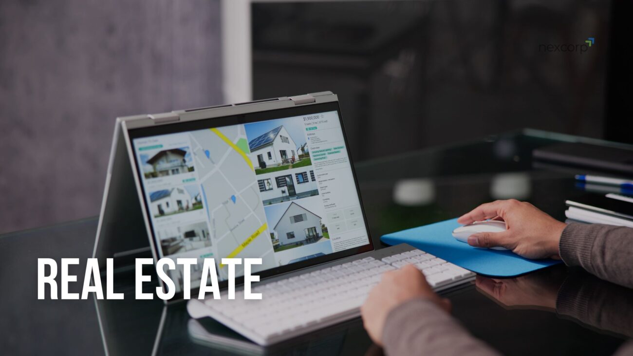Real Estate Web Solutions for Listings, Leads & Sales - Blog - Industries We Serve - NexCorp