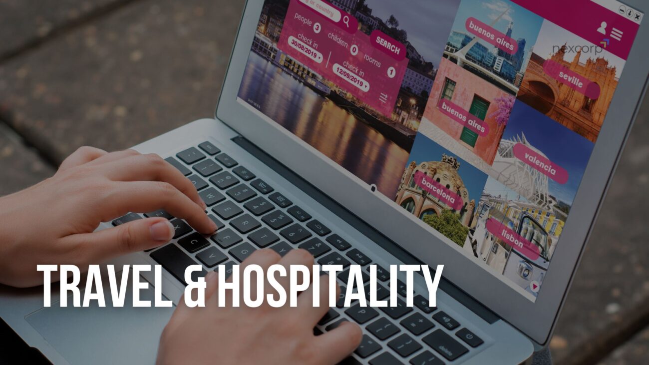Travel & Hospitality Websites with Booking & SEO Features - Blog - Industries We Serve - NexCorp