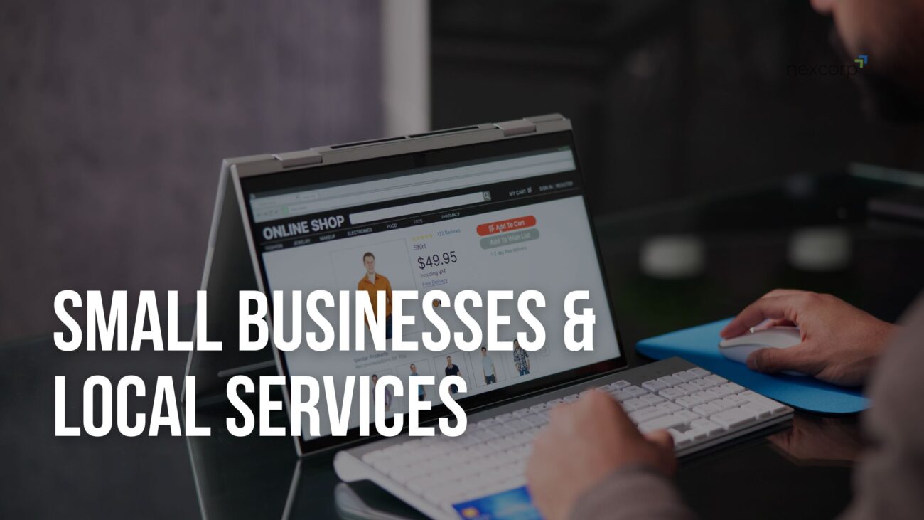 Websites for Small Businesses & Local Service Providers - Blog - Industries We Serve - NexCorp